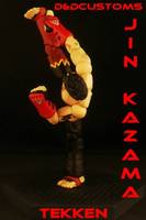 Jin Kazazma (Tekken) Custom Action Figure