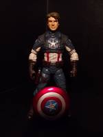 Captain America Movie Unmasked Version (Marvel Select) Custom Action Figure