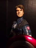 Captain America Movie Unmasked Version (Marvel Select) Custom Action Figure