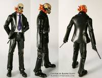 Spirit of Vengance: Undead G-Man (Ghost Rider 1930) (Ghost Rider) Custom Action Figure