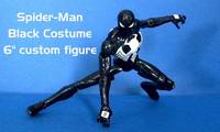 Black Costume Spider-Man (Spider-Man) Custom Action Figure