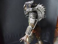 Classic Predator with Burnt Muddy Base (Predator) Custom Diorama / Playset