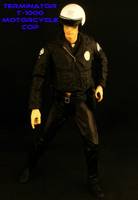 Terminator T-1000 Motorcycle Cop (Terminator) Custom Action Figure