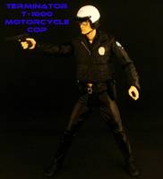 Terminator T-1000 Motorcycle Cop (Terminator) Custom Action Figure