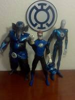 Blue Lantern Hal Jordan (DC Direct) Custom Action Figure