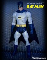 Adam West BATMAN (Batman - Movie Style) Custom Action Figure