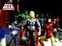 Thor Avengers without Helmet (Marvel Legends) Custom Action Figure