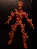 Movie Human Torch Repaint (Fantastic Four) Custom Action Figure