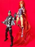Blackbolt and Medusa (Marvel Legends) Custom Action Figure