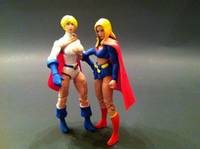 Powergirl (DC Infinite Heroes) Custom Action Figure