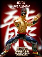World Heroes-Kim Dragon (SNK) Custom Action Figure