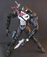 Venom Punisher (Marvel Icon) Custom Action Figure