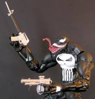 Venom Punisher (Marvel Icon) Custom Action Figure