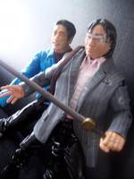 Marvel legends NBC Heroes Hiro & Ando (Marvel Legends) Custom Action Figure