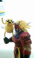 Garuda Guest Starring Jake the Dog! (Extra Apoxy Really) (Street Fighter) Custom Action Figure
