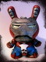 Iron Patriot Dunny (Marvel) Custom Action Figure