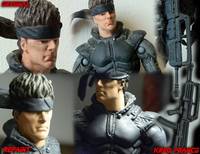 Metal Gear Solid 1 - Solid Snake Repaint (Metal Gear Solid) Custom Action Figure