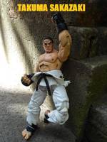 Aof-Takuma Sakazaki and Kyokugenryu Karate Team (SNK) Custom Action Figure