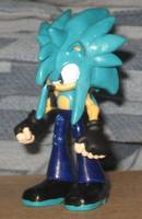 Shock the Hedgehog (Sonic) Custom Action Figure