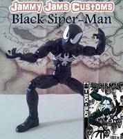 Black Spiderman (Marvel Legends) Custom Action Figure