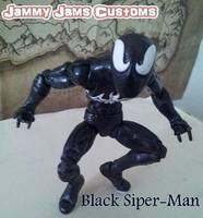 Black Spiderman (Marvel Legends) Custom Action Figure
