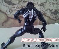 Black Spiderman (Marvel Legends) Custom Action Figure