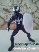 Black Spiderman (Marvel Legends) Custom Action Figure