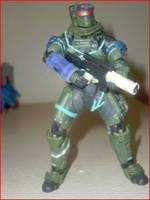 Special Forces U.N.I.T  Jun (Halo) Custom Action Figure