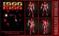 Concept Iron Man Custom Figure (Avengers) Custom Action Figure