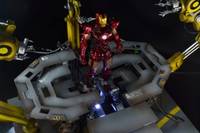 Iron Man with Custom Gantry Diorama (Iron Man) Custom Diorama / Playset