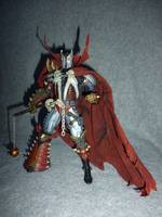 Spawn Medieval Cape,Skulls,Weapon (Spawn) Custom Action Figure