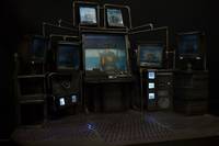 1989 Batman Dx Series Bat Computer Batcave Diorama 1/6 Scale (Batman) Custom Diorama / Playset