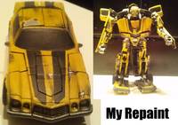 Movie Bumblebee Old CAMARO (Transformers - Movie) Custom Action Figure