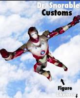 Iron Man 3 Extremis Armor Custom (Iron Man) Custom Action Figure
