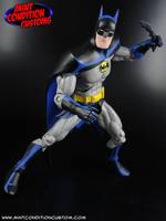 Batman (the Animated Series Style) (Batman Animated) Custom Action Figure