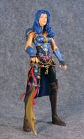 Rischa Vale (Original Exalted RPG Character) (Original) Custom Action Figure