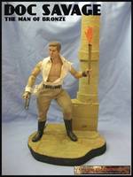 Doc Savage and Dio (Doc Savage) Custom Action Figure