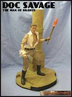 Doc Savage and Dio (Doc Savage) Custom Action Figure
