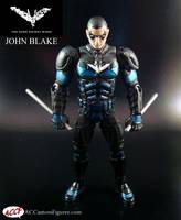 What if...John Blake/Nightwing the Dark Knight Rises (DC Universe) Custom Action Figure