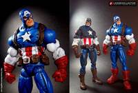 Olivetti-Style Captain America (Marvel Legends) Custom Action Figure