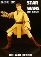 Jedi Knight Master General Kenobi ROTS (Star Wars) Custom Action Figure