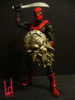 MOTUC Style Deadpool (Masters of the Universe) Custom Action Figure