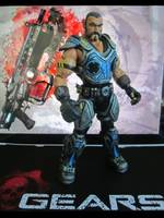 Martin Sane, Gamma Squad Leader - GEARS of WAR (Gears Of War) Custom Action Figure
