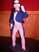 Uncle Sam from the Freedom Fighters (DC Direct) Custom Action Figure
