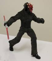 Custom 6" Darth Maul (Star Trek) Custom Action Figure