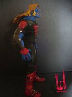 Red Lantern Viktur (DC Universe) Custom Action Figure