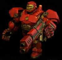 Wreck-It Ralph Buster Iron Man (Marvel Famous Covers) Custom Action Figure