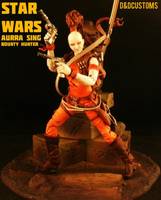 Aurra Sing Bounty Hunter Jedi Huntress (Star Wars) Custom Action Figure