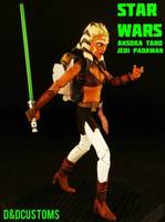 Ahsoka Tano Jedi Padawan Clone Wars (Star Wars Clone Wars) Custom Action Figure