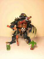 Slash: the Evil Turtle from Dimension X V2 (Updated Pics) (Teenage Mutant Ninja Turtles) Custom Action Figure